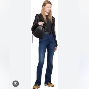 Rag & Bone Indigo Classic dark Blue Women's Peyton bootcut Jeans size 32 NWT!